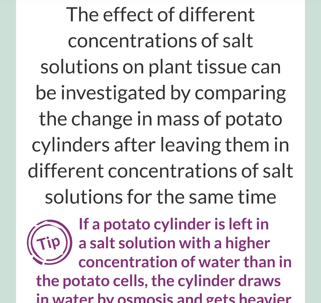 ../../../Biology/Biology Flashcards/0610 MC Questions from Key Cards/1 - Cell Biology/5 - Diffusion, Osmosis and Active Transport/14.png