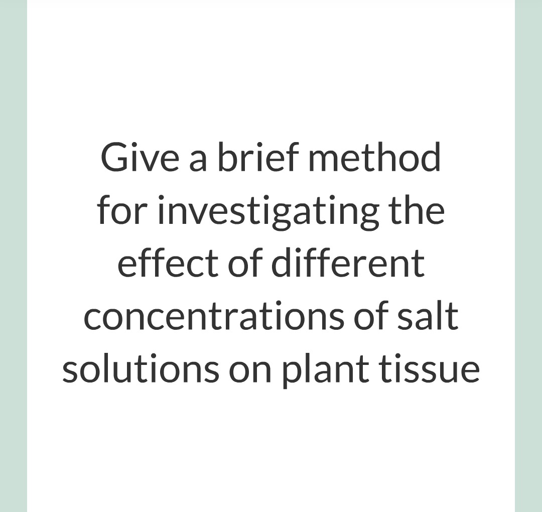 ../../../Biology/Biology Flashcards/0610 MC Questions from Key Cards/1 - Cell Biology/5 - Diffusion, Osmosis and Active Transport/15.png