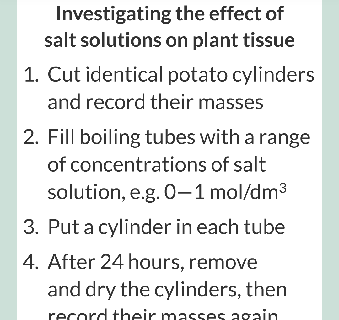 ../../../Biology/Biology Flashcards/0610 MC Questions from Key Cards/1 - Cell Biology/5 - Diffusion, Osmosis and Active Transport/16.png