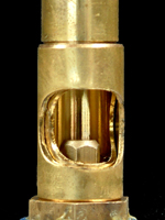 Bunsen burner airhole open
