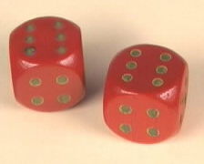 Double six in dice - a random result?