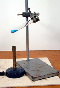 Clamping well clear of the heat source