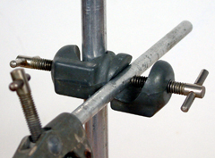 A boss joining clamp to stand