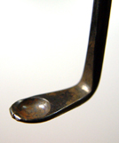 Close-up of a combustion spoon
