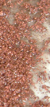 Some displaced copper - but is it hiding any zinc underneath?