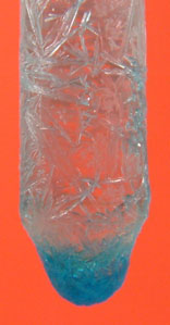 Crystals on the glass rod indicates that crytallization will occur on cooling
