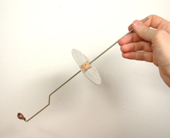 A deflagrating spoon