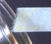orange dichromate paper went pale green in the presence of sulphur dioxide gas