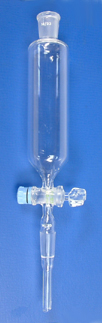 A dropping funnel - for adding liquids