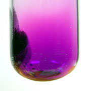 Violet iodine vapour
