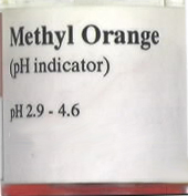 Methyl orange indicator