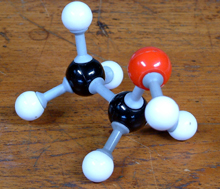 A molecular model of ethanol