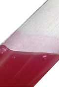 The formation of a bright red precipitate with dimethylglyoxime is used as a test for nickel(II)