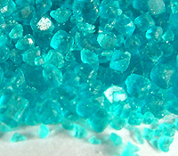 Some green nickel(II) sulphate-6-water crystals