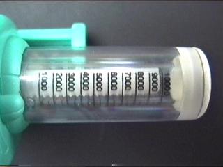adjustment of an autopipette