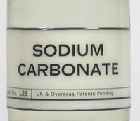 Sodium carbonate solution bottle