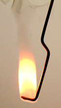Alkenes burn with a sooty, luminous flame