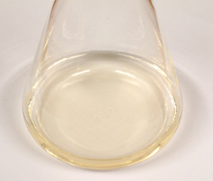 Iodine solution turns blue-black on addition of starch indicator