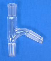 A stillhead - connects flask, condenser and thermometer