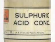 Concentrated sulphuric acid - a dehydrating agent