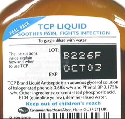 A phenolic antiseptic