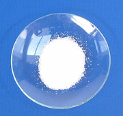A watch glass viewed from above