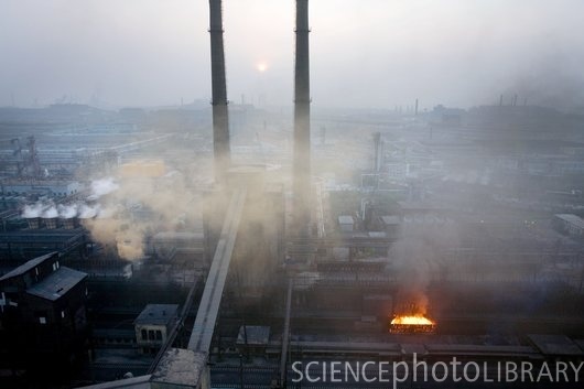 9-Oxidation_and_Reduction_Photos/iron steel 3 T810288-Anshan_steel_works,_China-SPL.jpg