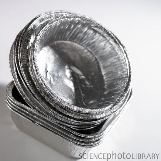 9-Oxidation_and_Reduction_Photos/reactivity 6b C0018583-Wastage_-_scrap_aluminium_food_trays-SPL.jpg